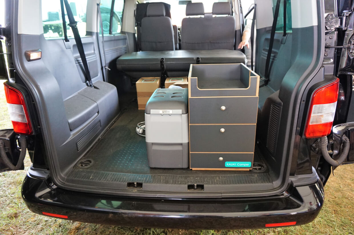 Camper- Heckauszug - Kastenwagen - f. Euro Box - Schwerlastauszug -  Selbstausbau