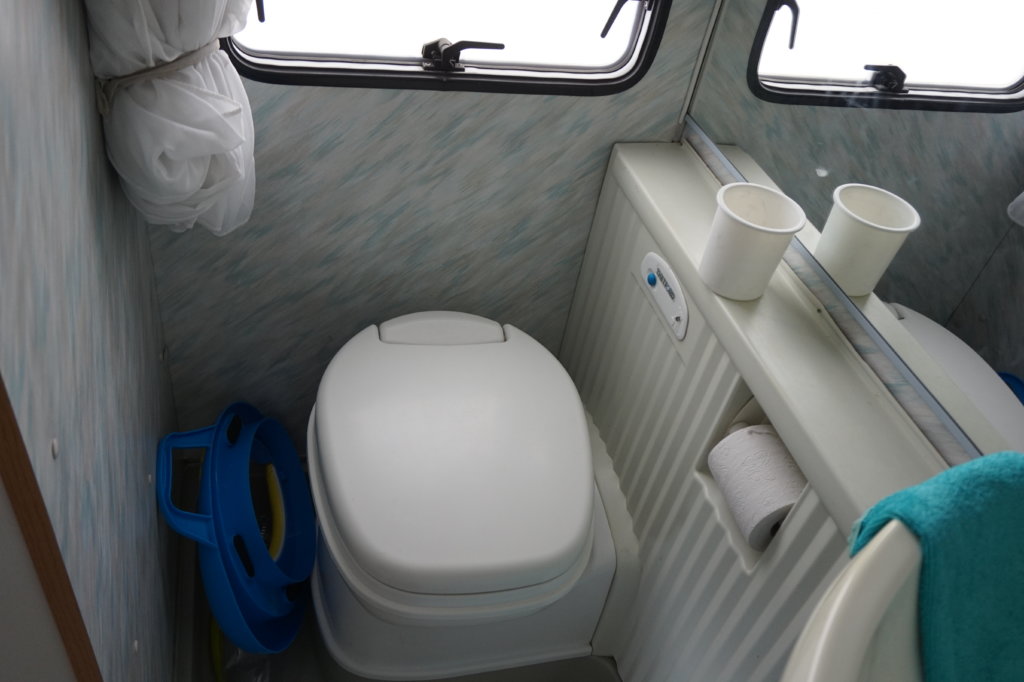 Toilette im Wohnmobil